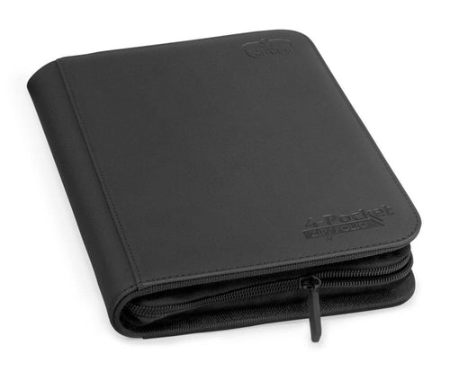 Ultimate Guard Zipfolio 160 - 8-Pocket XenoSkin™ - Black