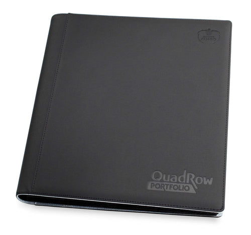 Ultimate Guard Portfolio 480 - 24-Pocket XenoSkin™ (Quadrow) - Black